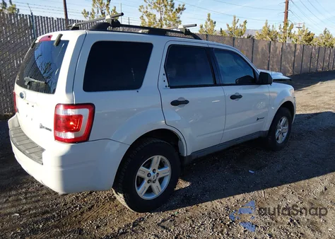 2009 Ford Escape Hybrid из США, поврежденный, VIN 1FMCU49399KA89697
